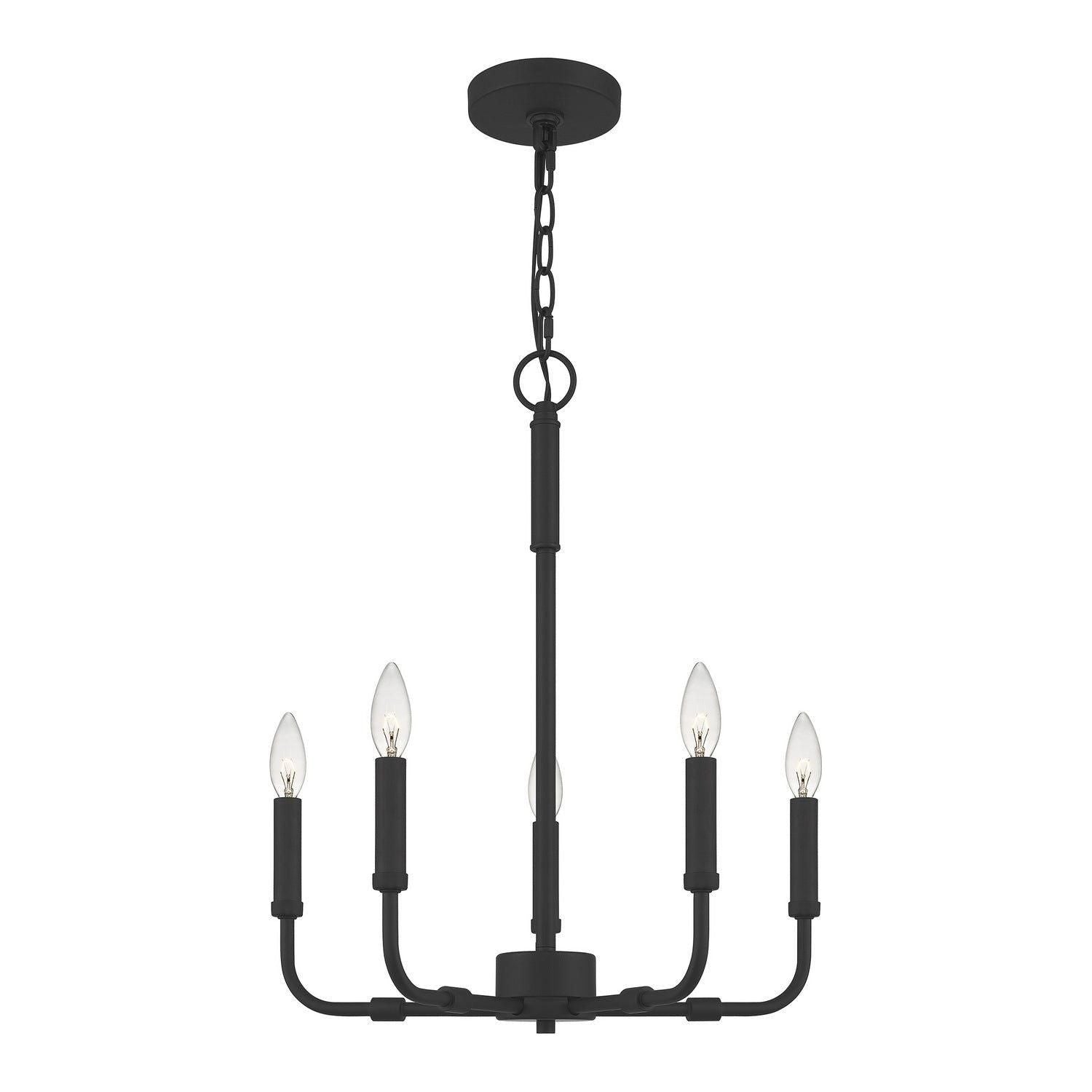 Quoizel - Abner Chandelier - ABR5018MBK - Canada Light Shop