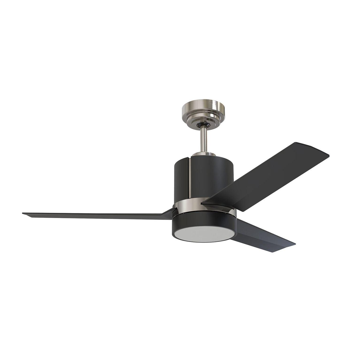 Kendal Lighting - Trinity Ceiling Fan - AC24144-BLK/SN - Canada Light Shop