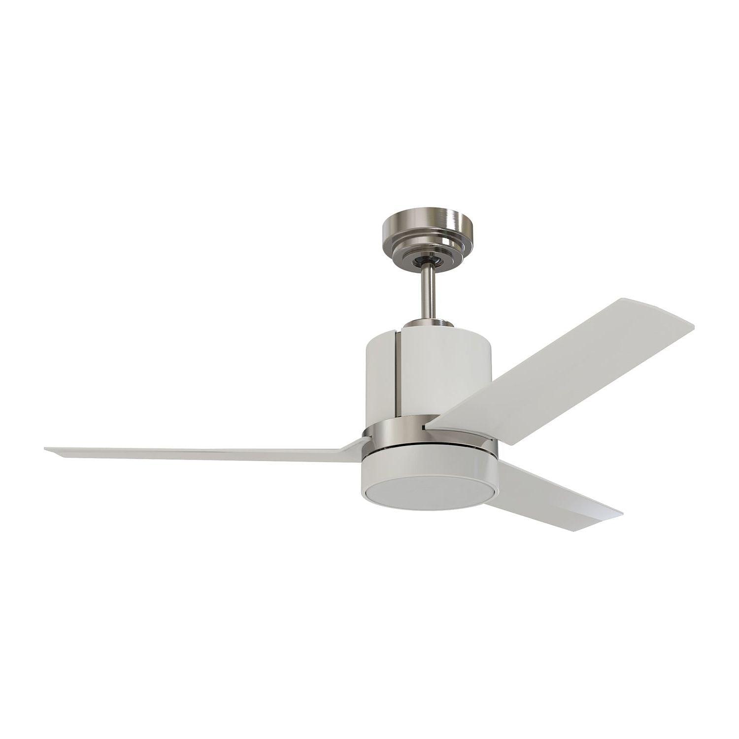 Kendal Lighting - Trinity Ceiling Fan - AC24144-WH/SN - Canada Light Shop
