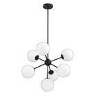 Kendal Lighting - Phoenix Cluster Pendant - PF101-7L-BLK - Canada Light Shop