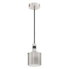 Kendal Lighting - Axis Pendant - PF110-SN/BLK - Canada Light Shop