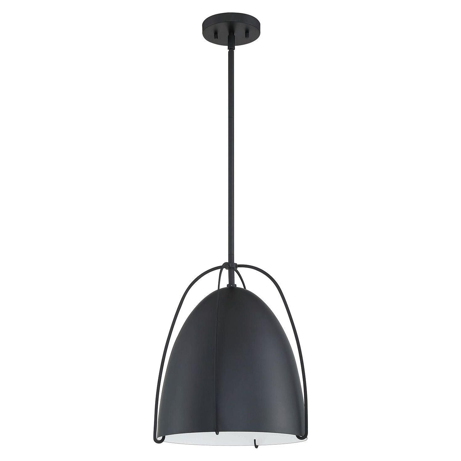 Kendal Lighting - Alina Pendant - PF116-BLK - Canada Light Shop