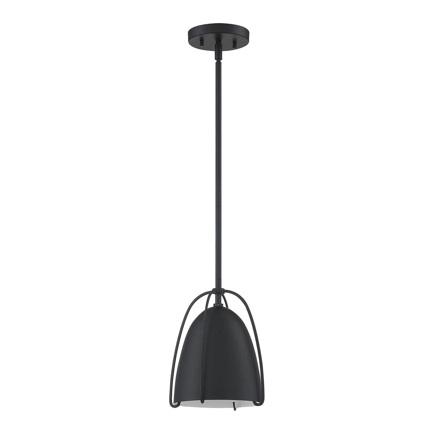 Kendal Lighting - Alina Mini Pendant - PF117-BLK - Canada Light Shop