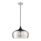 Kendal Lighting - Orian Grande Pendant - PF134-SN/BLK - Canada Light Shop