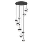 Kendal Lighting - Mystyke LED Pan - PF145-9LPA-BLK - Canada Light Shop