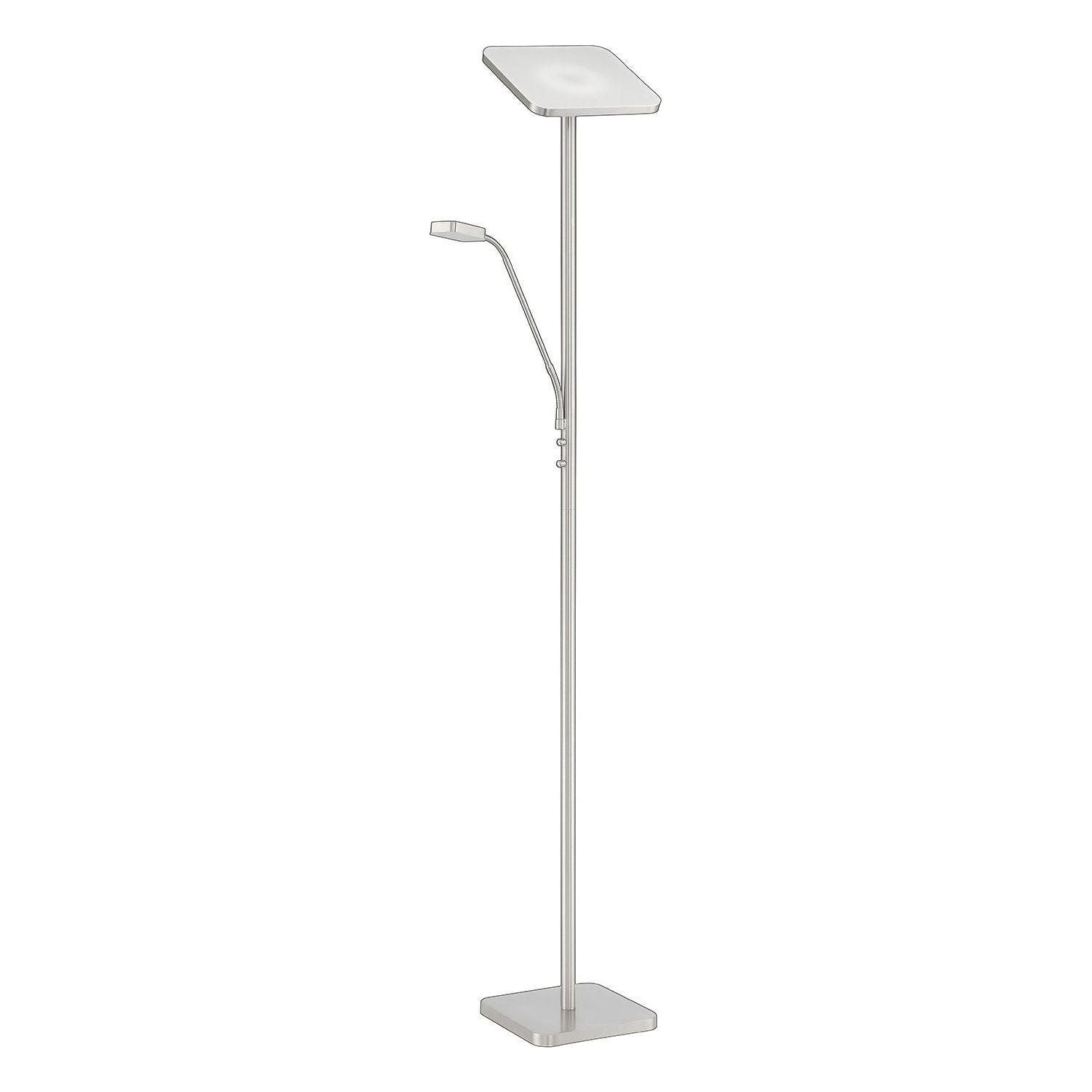 Kendal Lighting - Ella LED Torchiere - TC5012-SN - Canada Light Shop
