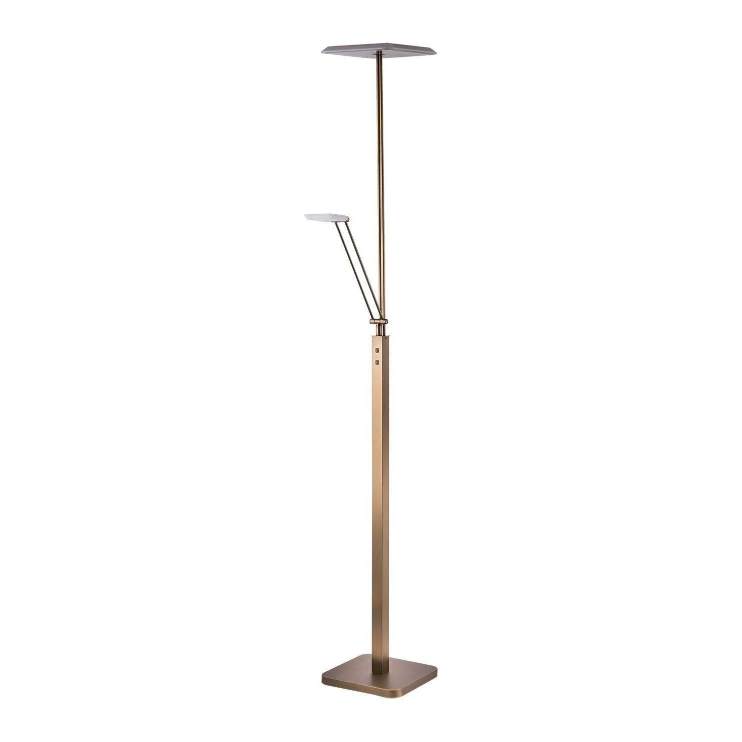 Kendal Lighting - Ibiza LED Torchiere - TC5020-DB - Canada Light Shop