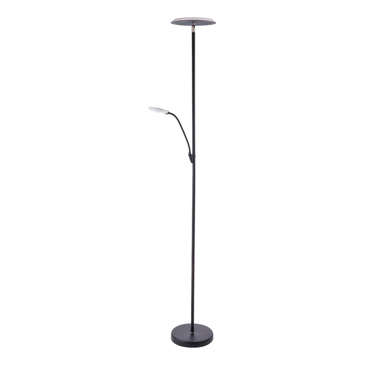 Kendal Lighting - Iggy LED Torchiere - TC5021-BLK - Canada Light Shop