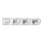 Kendal Lighting - Bazil Vanity Light - VF1000-4L-CH - Canada Light Shop