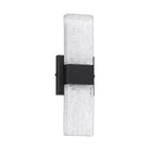 Kendal Lighting - Glacier Vanity Light - VF1300-4BLK - Canada Light Shop
