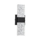 Kendal Lighting - Glacier Vanity Light - VF1300-5BLK - Canada Light Shop
