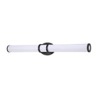 Kendal Lighting - Rings LED Vanity Light - VF1836-BLK - Canada Light Shop