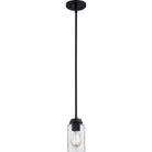 Quoizel - Blanche Mini Pendant - BLA1505MBK - Canada Light Shop