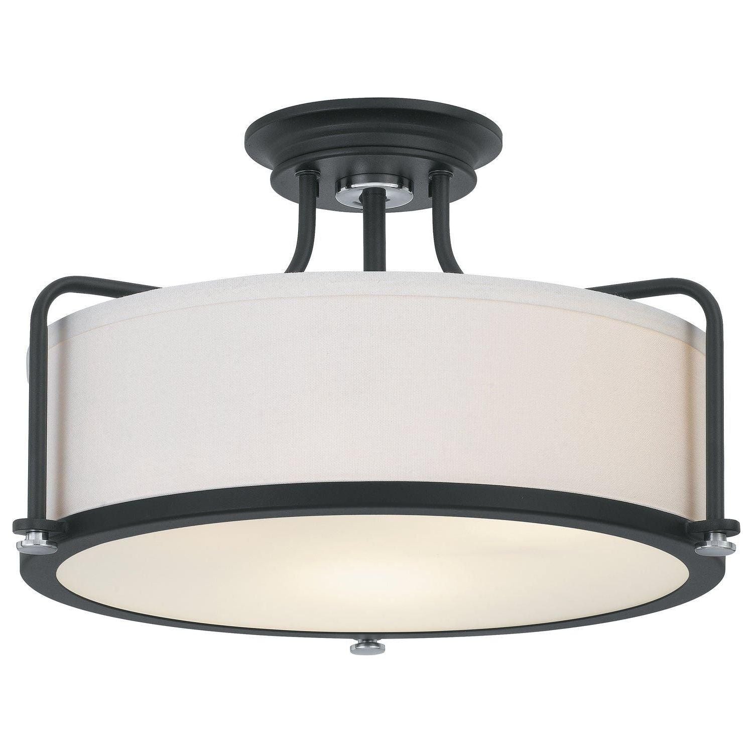 Quoizel - Rigel Semi Flush Mount - QF1715EK - Canada Light Shop