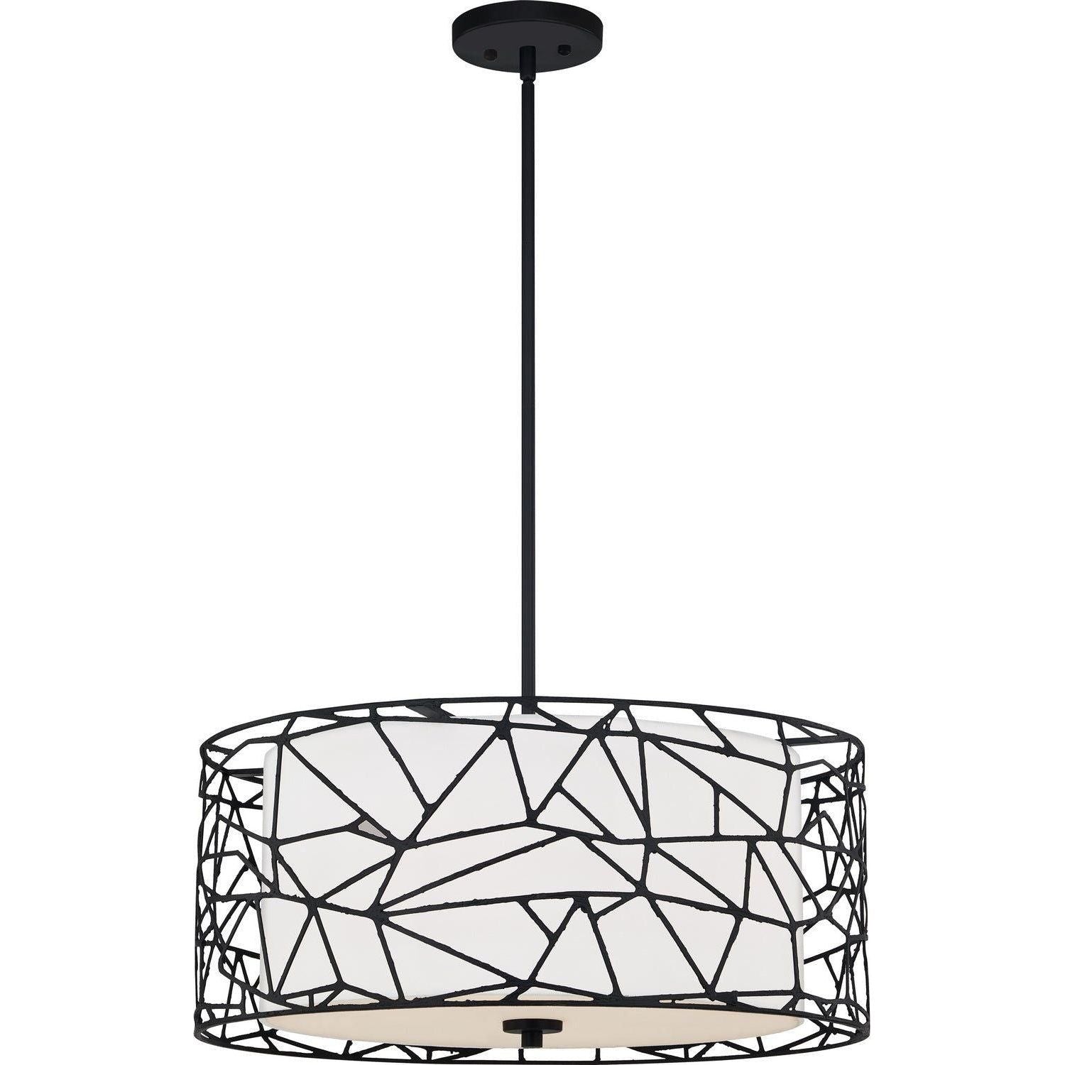 Quoizel - Newcastle Pendant - QOP5274MBK - Canada Light Shop