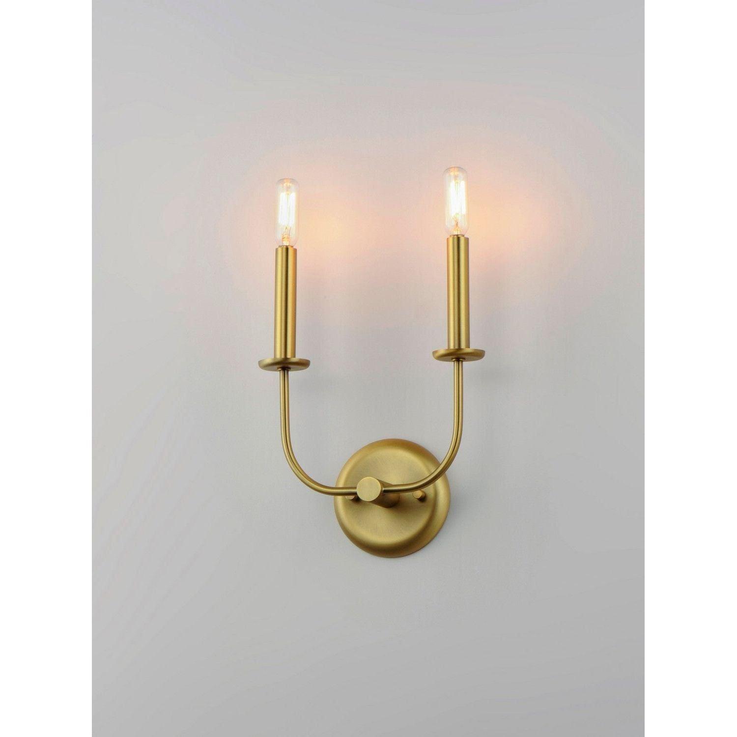 Maxim Lighting - Wesley Wall Sconce - 10321BKSN - Canada Light Shop