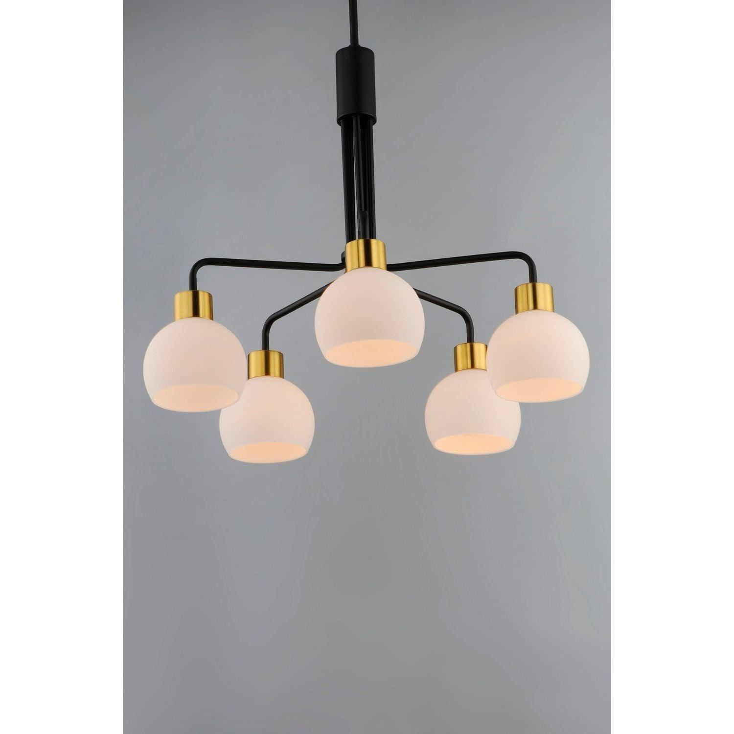 Maxim Lighting - Coraline Chandelier - 11277SWBK - Canada Light Shop
