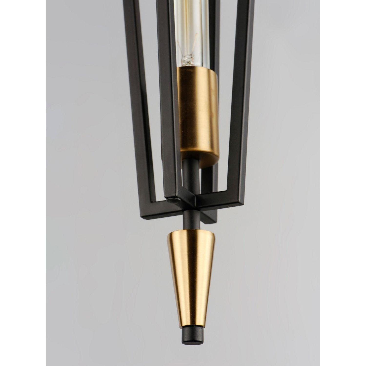 Maxim Lighting - Wings Mini Pendant - 11653BKSBR - Canada Light Shop