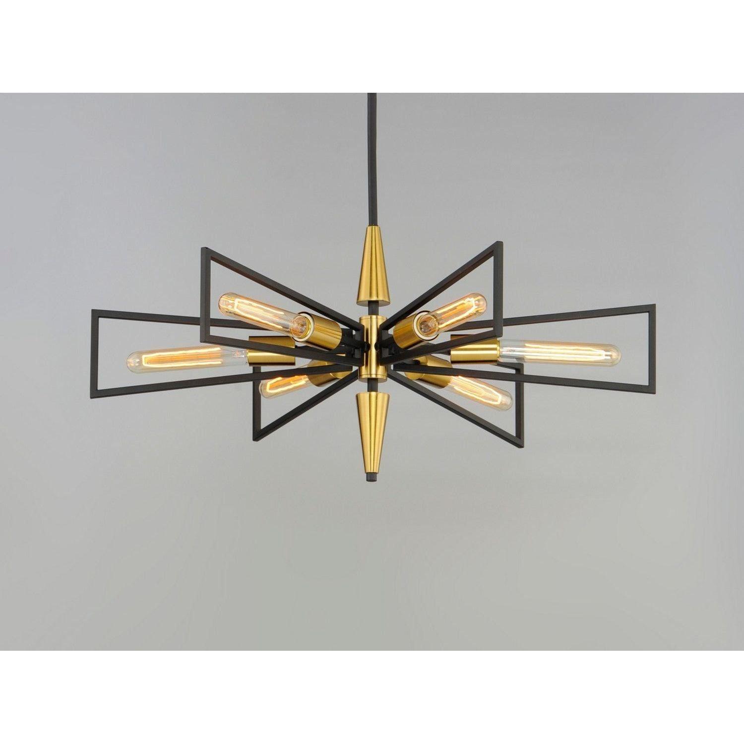 Maxim Lighting - Wings Chandelier - 11656BKSBR - Canada Light Shop