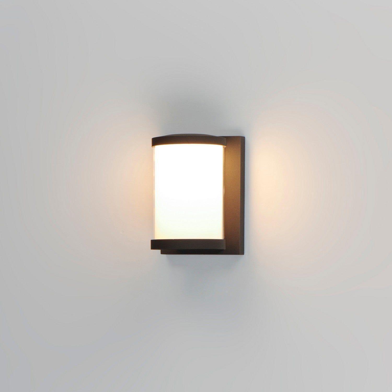 Maxim Lighting - Barrel LED Outdoor Wall Sconce - 52125WTBK - Canada Light Shop