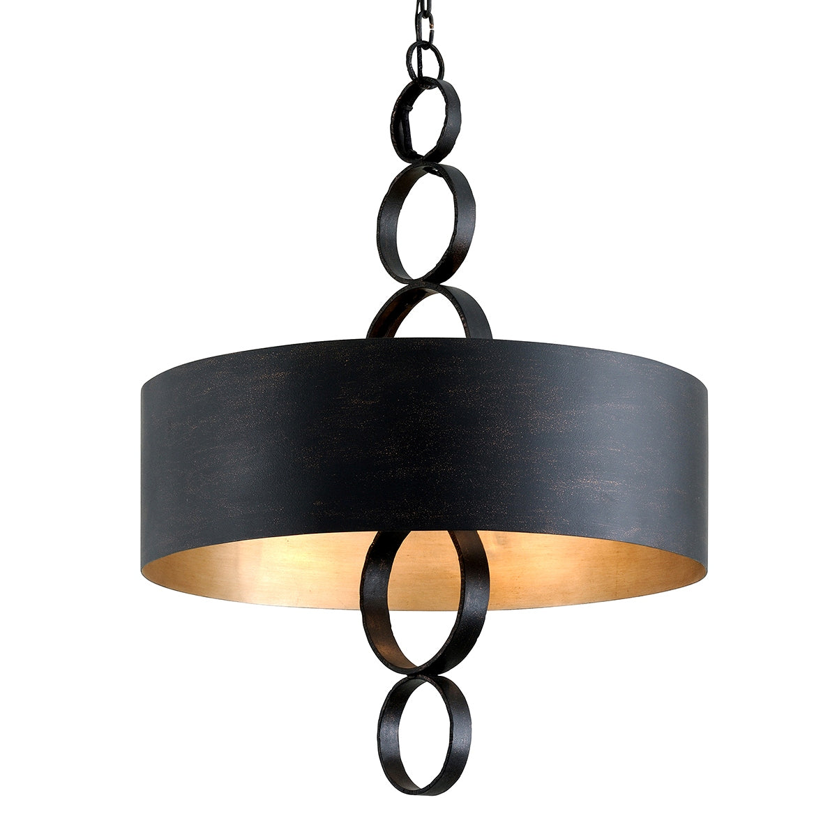 Troy Lighting Canada - F7235-CH - Six Light Chandelier - Rivington - Charred Copper