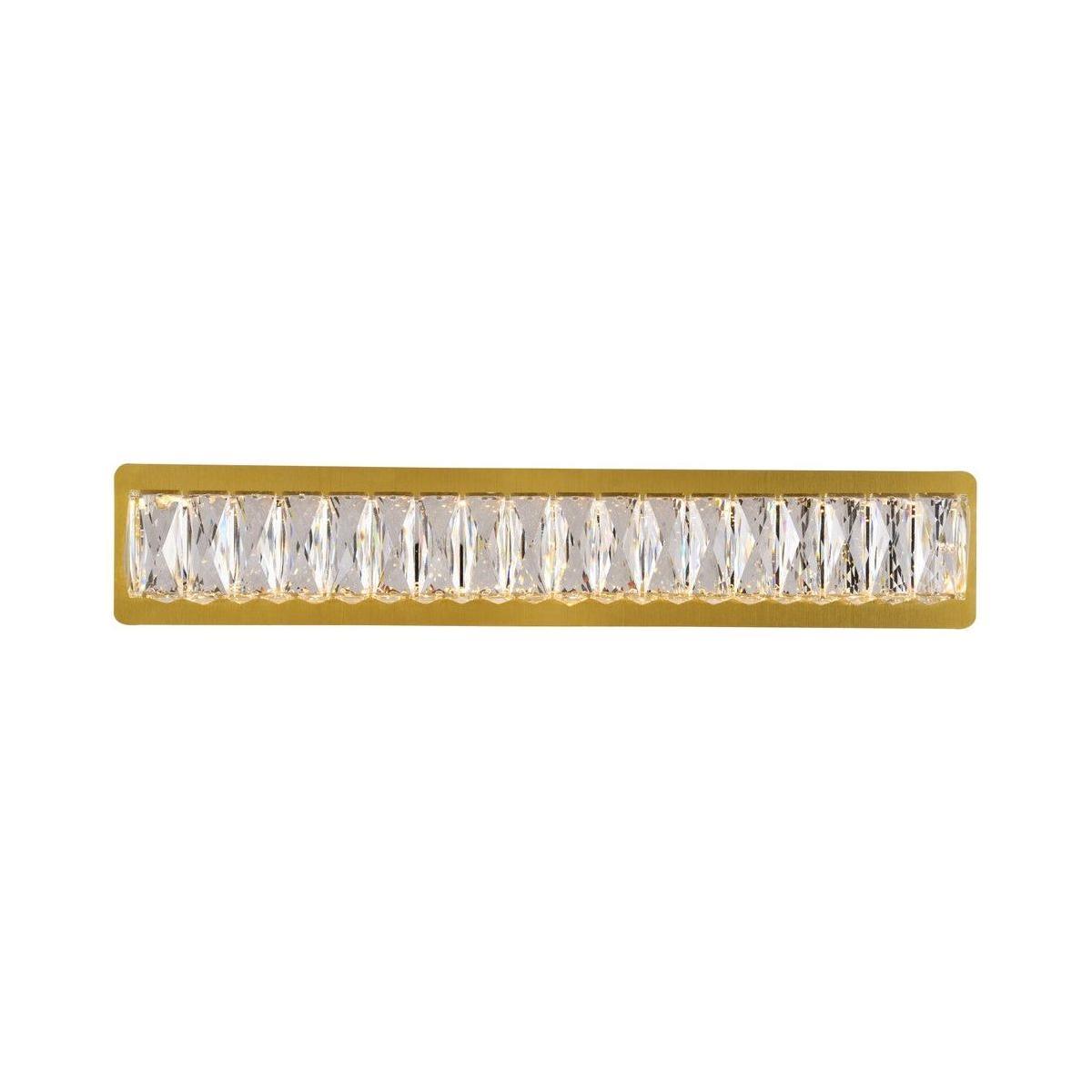 Elegant Lighting - Monroe LED Wall Sconce - 3502W24G - Canada Light Shop