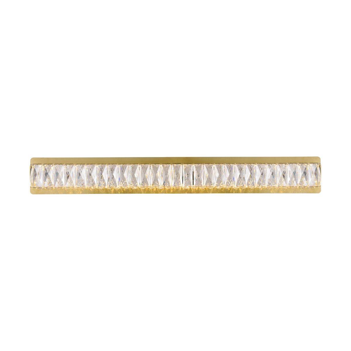 Elegant Lighting - Monroe LED Wall Sconce - 3502W35G - Canada Light Shop