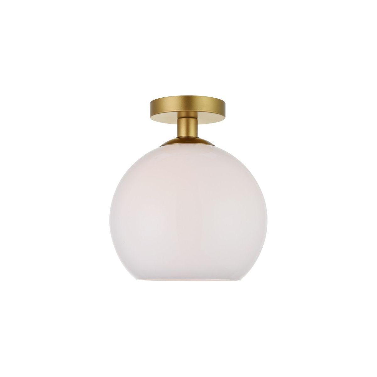 Elegant Lighting - Baxter Flush Mount - LD2211BR - Canada Light Shop