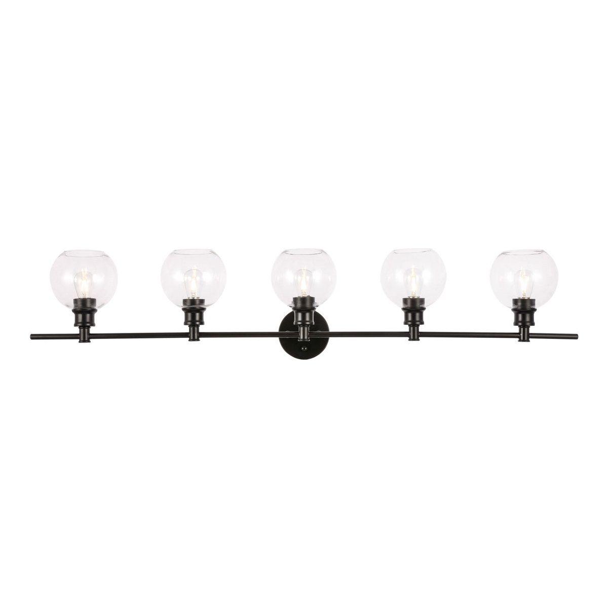 Elegant Lighting - Collier Wall Sconce - LD2326BK - Canada Light Shop