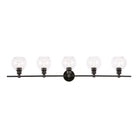 Elegant Lighting - Collier Wall Sconce - LD2326BK - Canada Light Shop