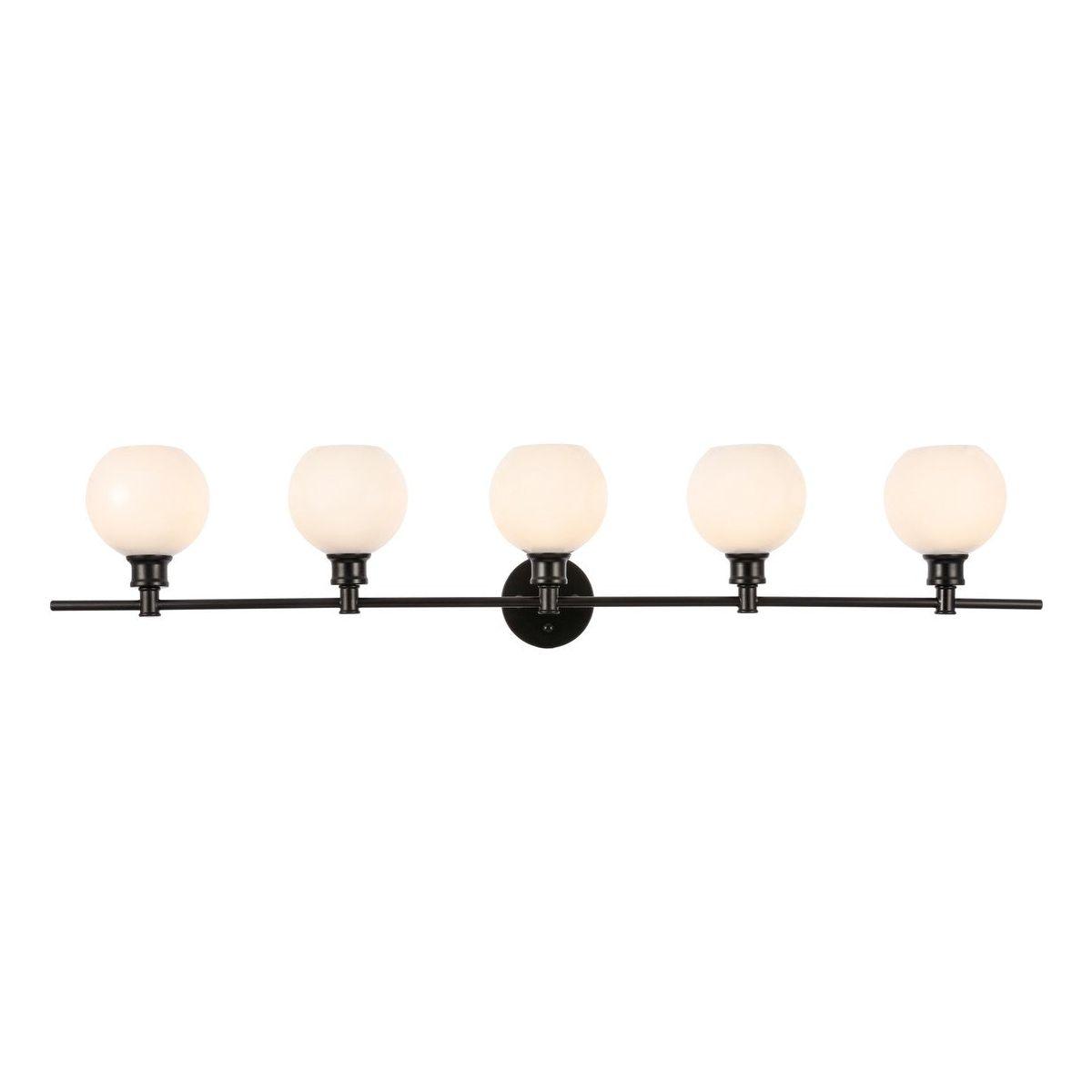 Elegant Lighting - Collier Wall Sconce - LD2327BK - Canada Light Shop