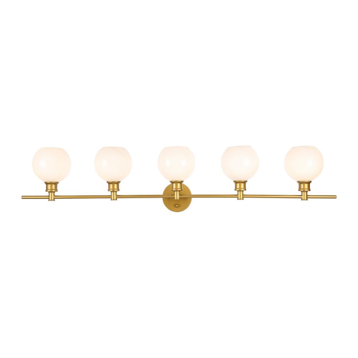 Elegant Lighting - Collier Wall Sconce - LD2327BR - Canada Light Shop