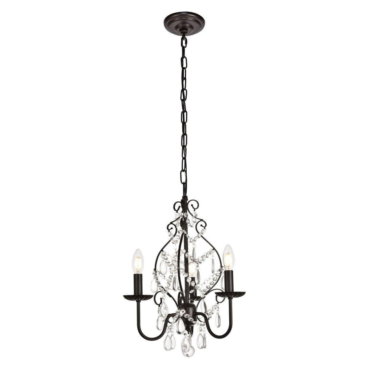 Elegant Lighting - Blaise Pendant - LD5003D15ORB - Canada Light Shop