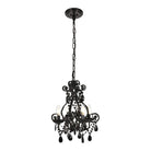 Elegant Lighting - Kato Pendant - LD5018D12BK - Canada Light Shop