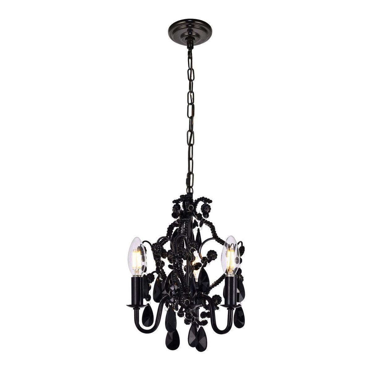 Elegant Lighting - Karter Pendant - LD5019D9BK - Canada Light Shop