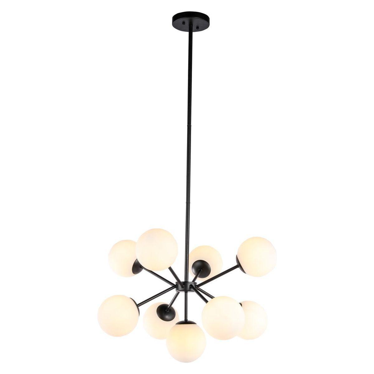Elegant Lighting - Jupiter Pendant - LD5028D27BK - Canada Light Shop