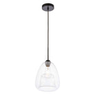 Elegant Lighting - Kason Pendant - LD5031D8BK - Canada Light Shop