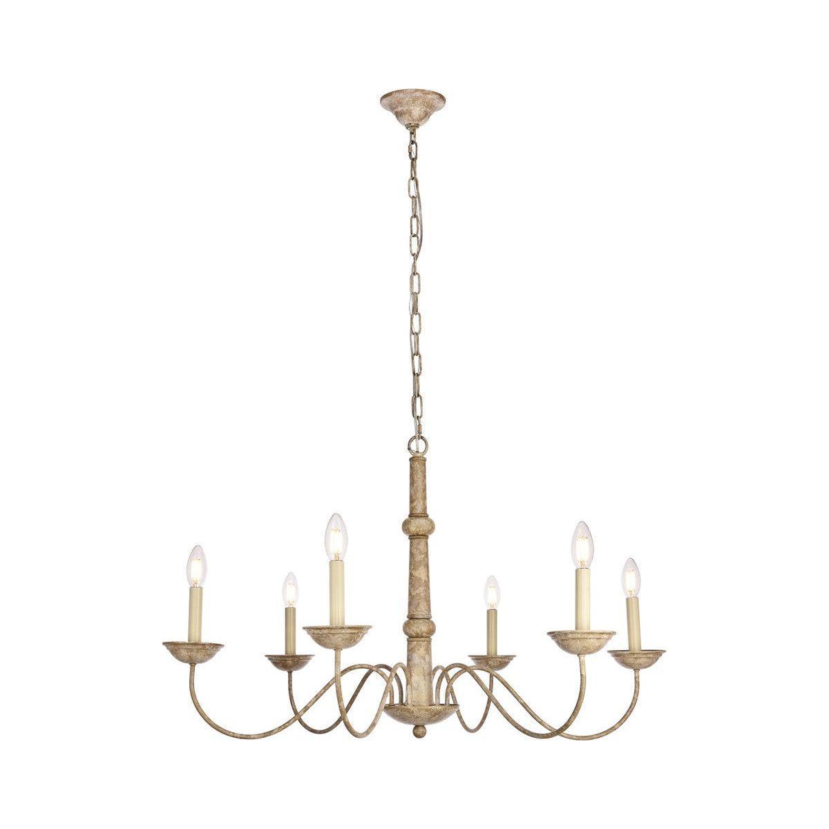 Elegant Lighting - Merritt Chandelier - LD6007D35WD - Canada Light Shop