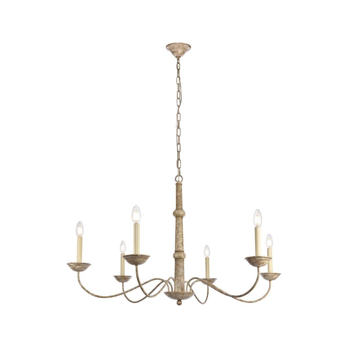 Elegant Lighting - Merritt Chandelier - LD6007D40WD - Canada Light Shop