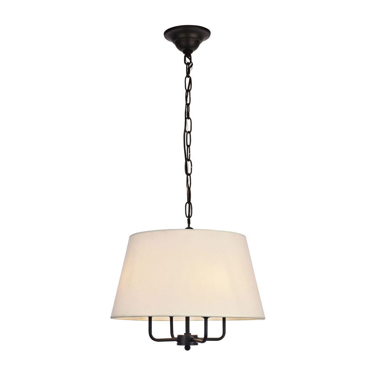Elegant Lighting - Maple Pendant - LD6009D17BK - Canada Light Shop