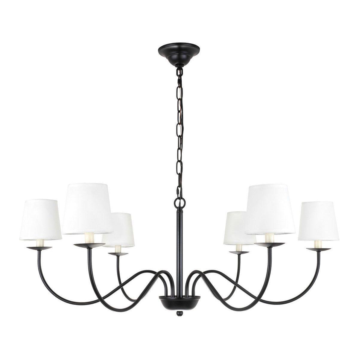 Elegant Lighting - Eclipse Chandelier - LD6103D37BK - Canada Light Shop