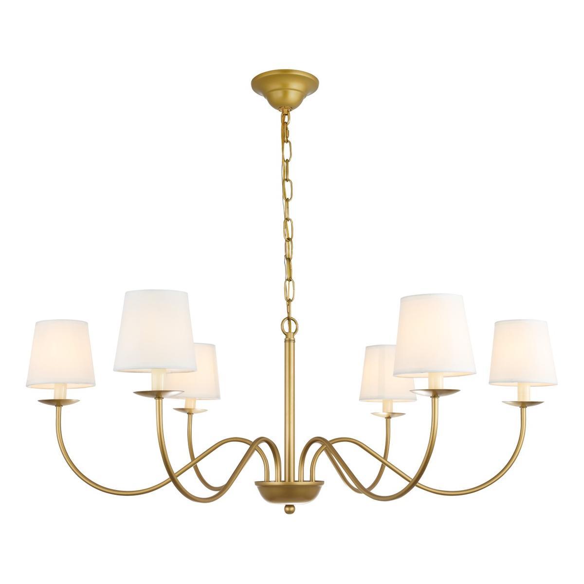 Elegant Lighting - Eclipse Chandelier - LD6103D37BR - Canada Light Shop