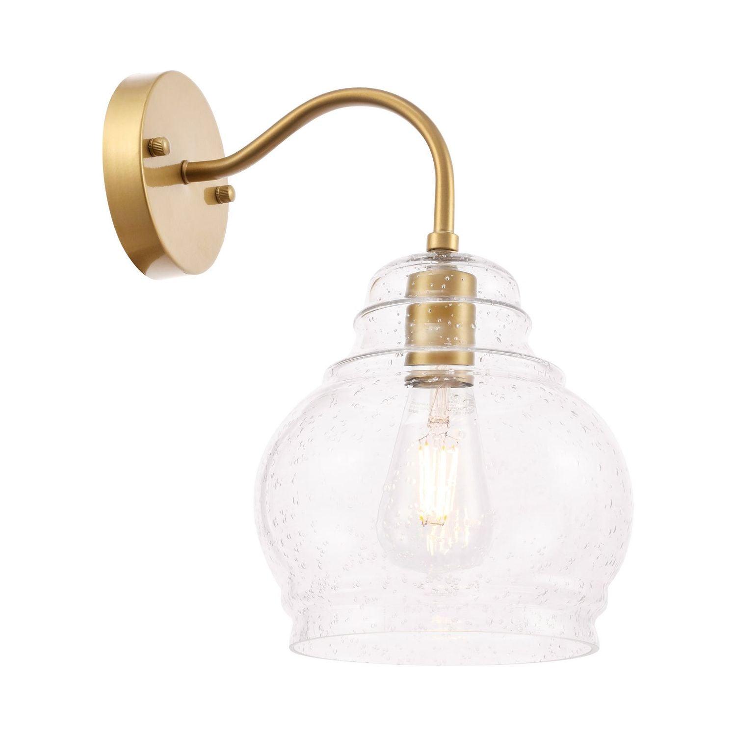 Elegant Lighting - Pierce Wall Sconce - LD6194BR - Canada Light Shop