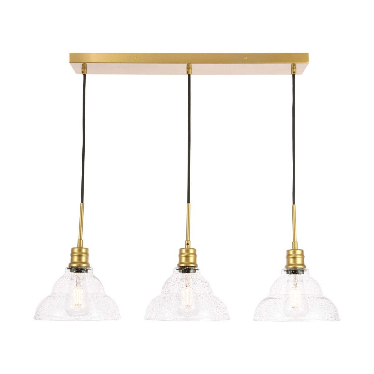 Elegant Lighting - Clive Pendant - LD6224BR - Canada Light Shop