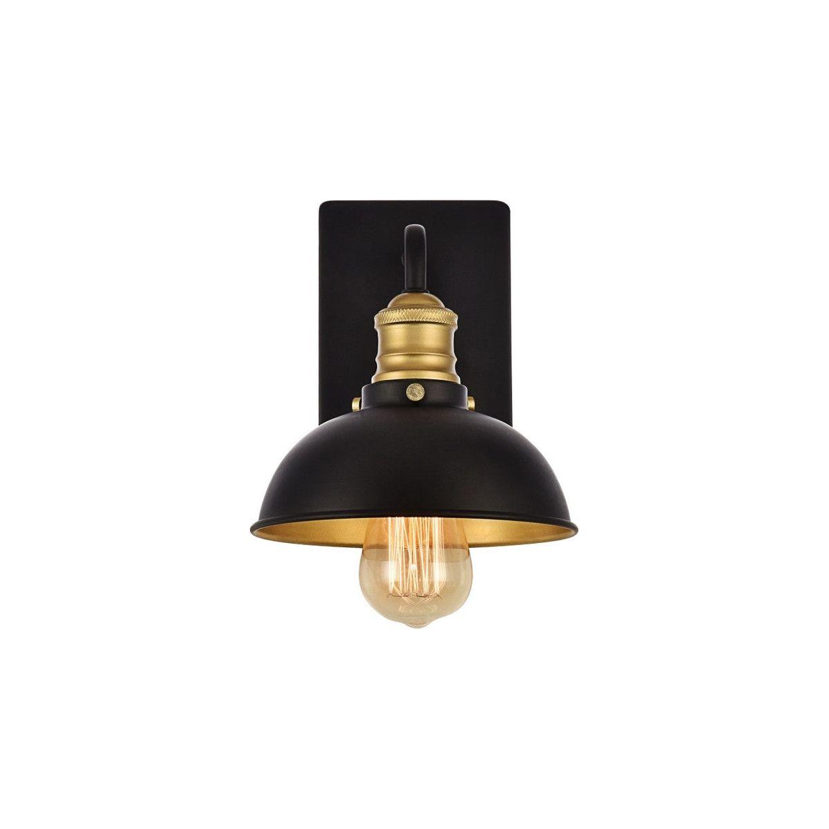 Elegant Lighting - Anders Wall Sconce - LD8004W7BK - Canada Light Shop