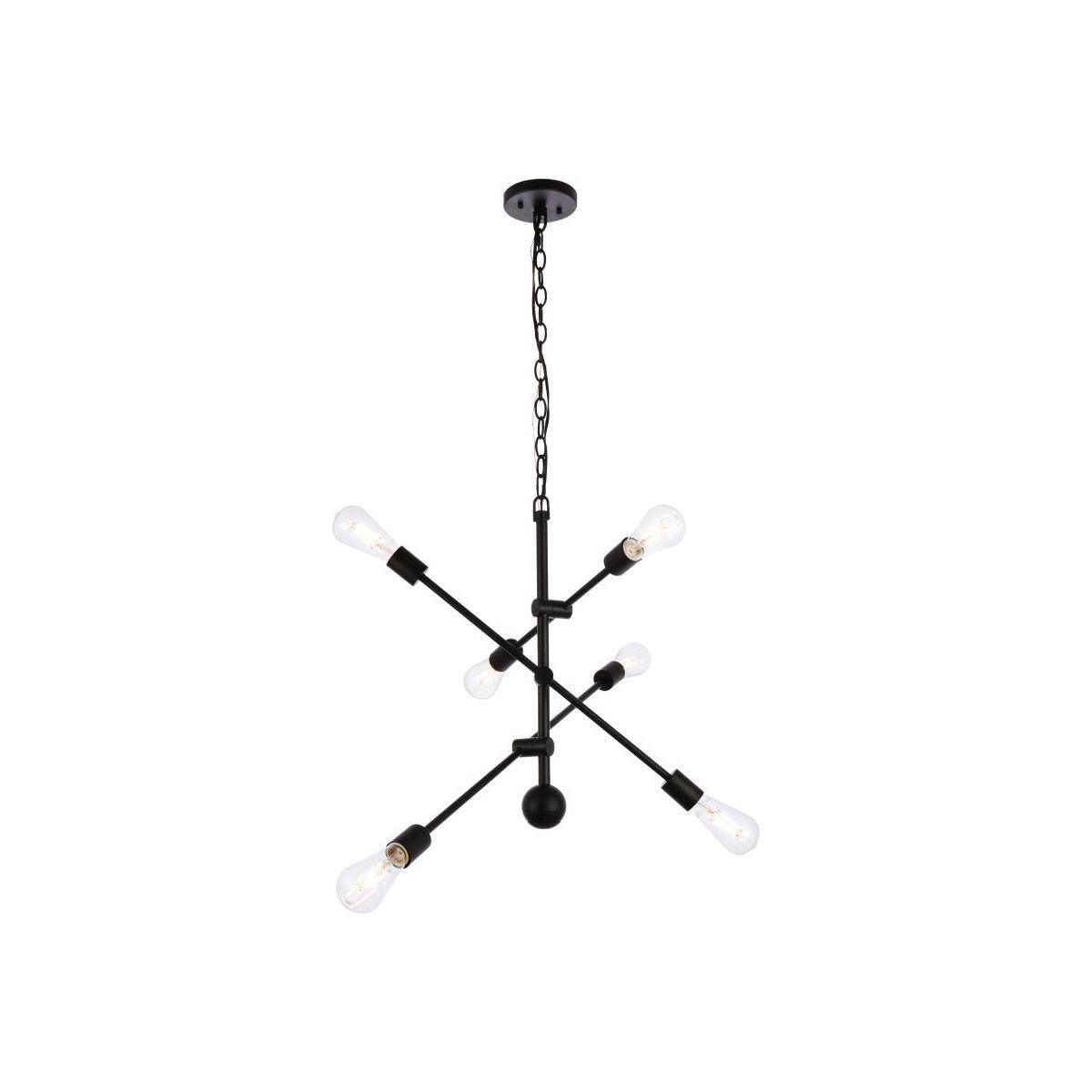 Elegant Lighting - Axel Multi-Light Pendant - LD8006D29BLA - Canada Light Shop