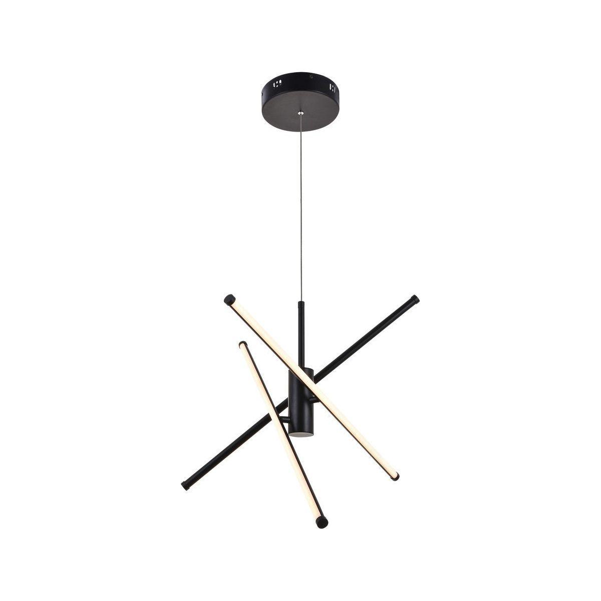 Elegant Lighting - Sonya LED Pendant - LD9001D29BK - Canada Light Shop