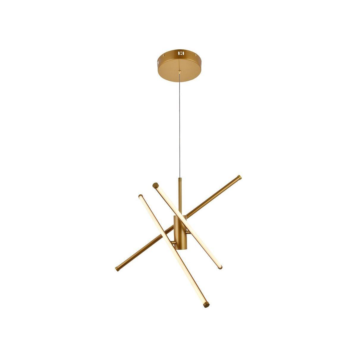Elegant Lighting - Sonya LED Pendant - LD9001D29BR - Canada Light Shop