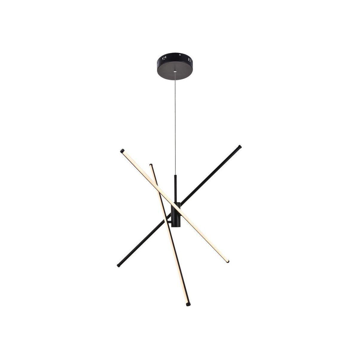 Elegant Lighting - Sonya LED Pendant - LD9001D42BK - Canada Light Shop