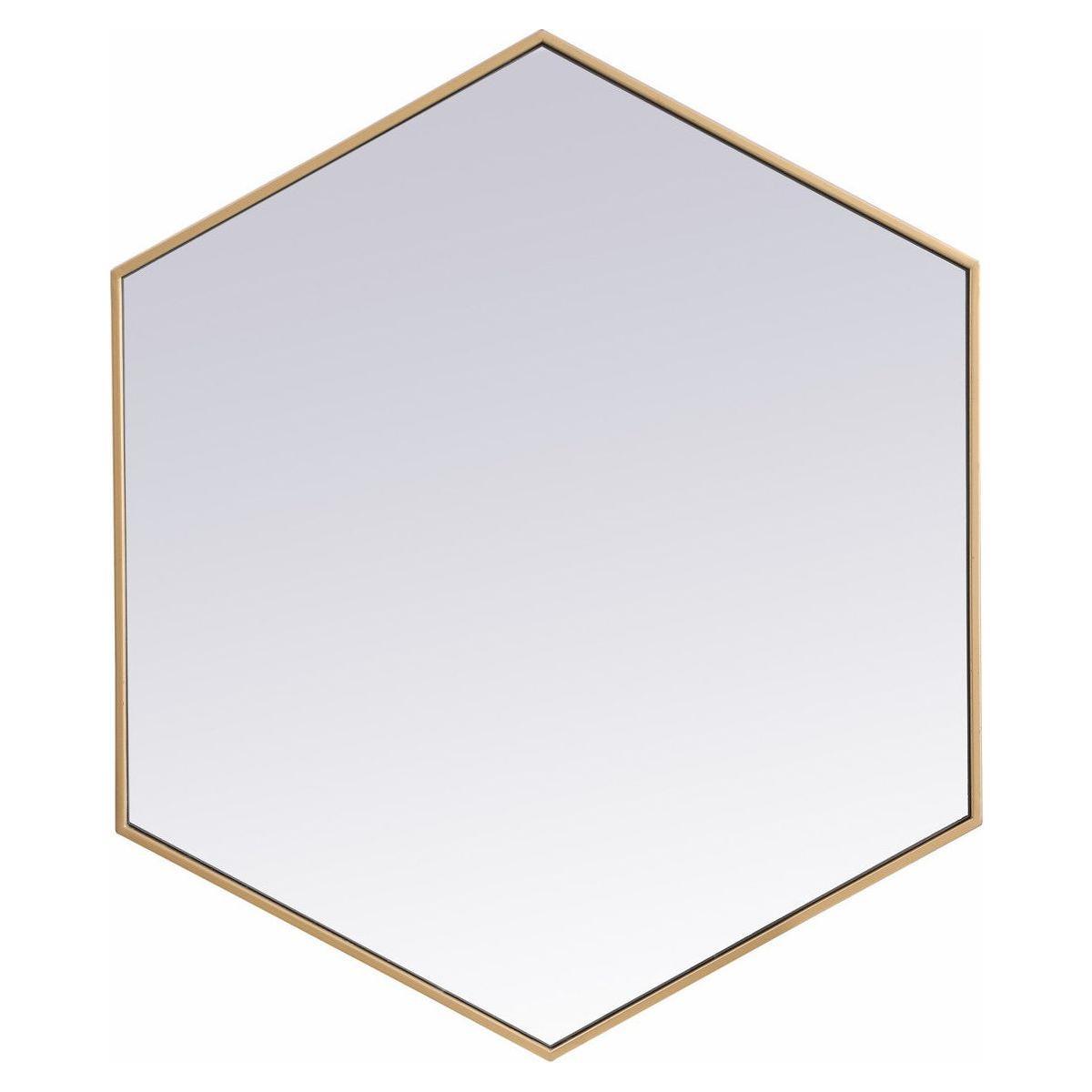 Elegant Lighting - Decker Mirror - MR4538BR - Canada Light Shop